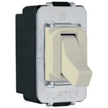 Pass & Seymour Legrand ACD3I Switch, 15A, 120/277 V, 3 Position, Screw Terminal, Thermoplastic Housing Material, Ivory ACD3-I