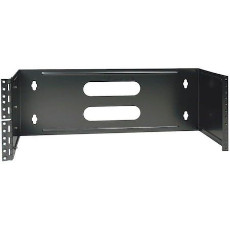 Eaton Tripp Lite Series SmartRack 4U Hinged Wall-Mount Patch Panel Bracket, TAA - Steel N060-004