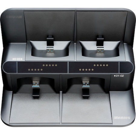 Shure 4-BAY NETWORKED DOCKING STATION FOR BN & GN SBC450-US