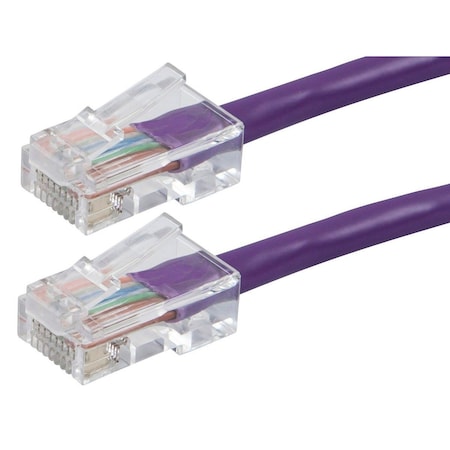 Monoprice Cat6 Utp Patch Cable, 1 ft.Purple 13240