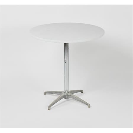 Gloriousgifts 30 Inch Round Kwik-Cover- White, 25PK GL2606654