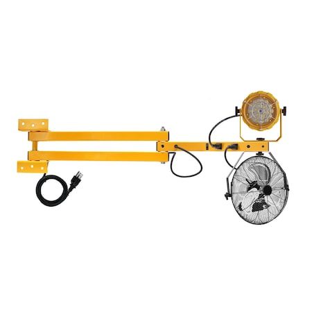 Ideal Warehouse Innovations Dock Light, 60" LED Module 30W w Fan 60-1061