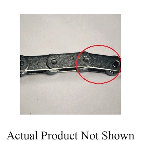 Tsubaki Double Pitch Oversize Plain Link, C2052AS chain, 1.25P, .878 OAW, .2 Pin, 600 SS C2052ASRL