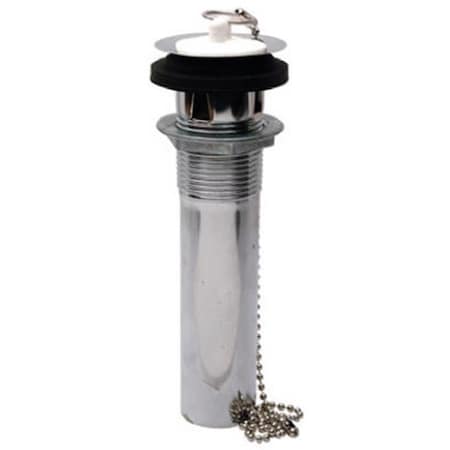 Highkey 1.25 in. Master Plumber Chrome Lavatory Plug LR576048