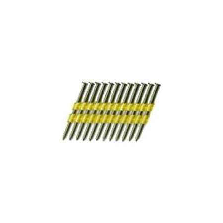 Pro-Fit Collated Framing Nail, 2-3/8 in L, Bright, Round Head, 21 Degrees 616151