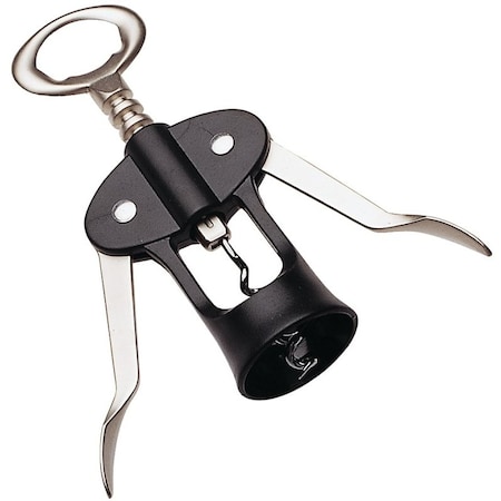 Chef Craft Winged Cork Screw, 612 in L, Zinc, Chrome 20168