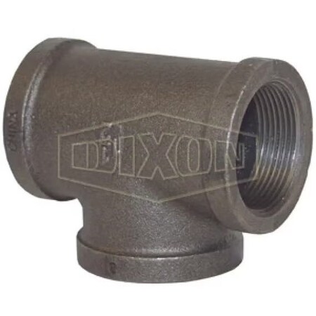 Dixon Pipe Tee, 2-1/2 in, FNPT, Iron FT250