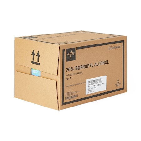 Medline 70% Isopropyl Rubbing Alcohol, 32 oz. MDS098017H