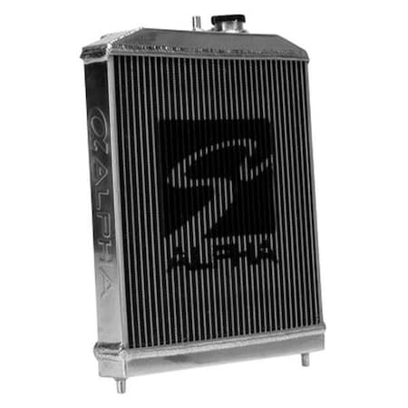 Hands On 1992-2000 Honda Civic Half Size Dual Core Manual Transmission Alpha Series Radiator HA3879979