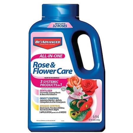 Bioadvanced Rose and Flower Care, Granular, 4 lb 701110A
