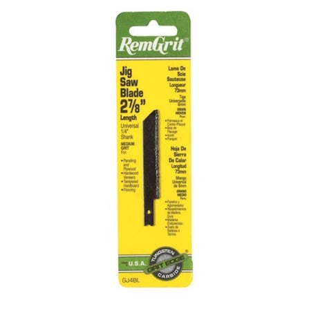 Disston E0406141 2.87 in. Remgrit Jig Saw Blade 2119501