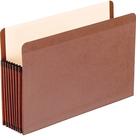 Pendaflex FILE, EXP, PKT, 7in, LGL, RDFR, 5PK 45303