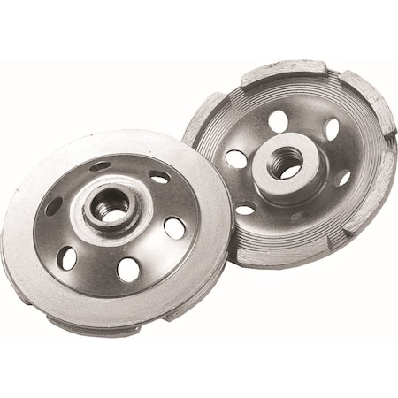 Diamond Delux-Cut Single Row Segmented Cup Grinder 7" X 5/8"-11 22408