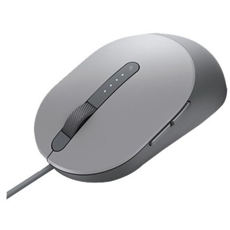 Dell MS3220 Mouse - Laser - Cable - Titan Gray - USB 2.0 - 3200 dpi - Tilt Wheel MS3220-GY