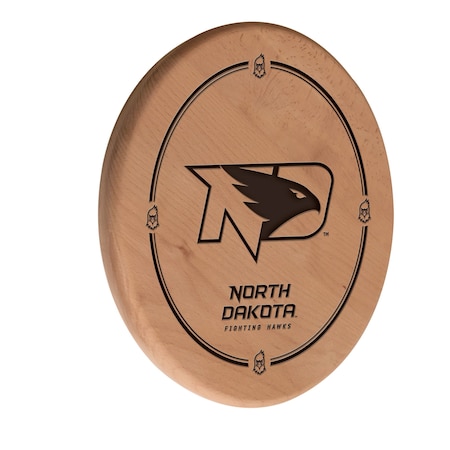 Holland Bar Stool Co University of North Dakota 13" Laser Engraved Solid Wood Sign WSgnLNatNorDak