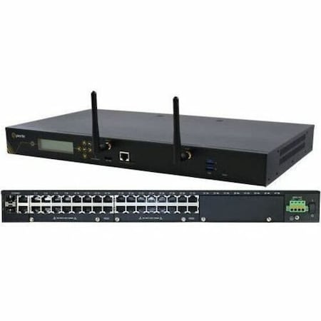 Perle IOLAN SCG34 S-WD Console Server: 32 x software selectable RS232/422/485 RJ45 interfaces, 2 04035510