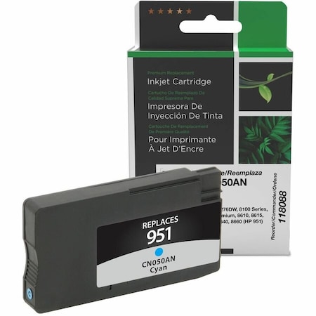 Clover Imaging Group Imaging Remanufactured Cyan Ink Cartridge 118088