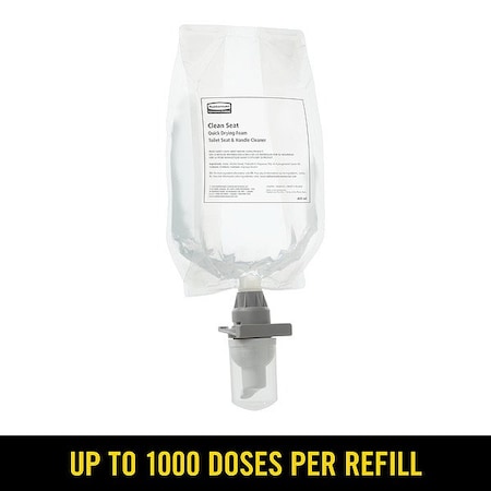 Rubbermaid Commercial Clean Seat Foaming Refill, 400ml FG402312