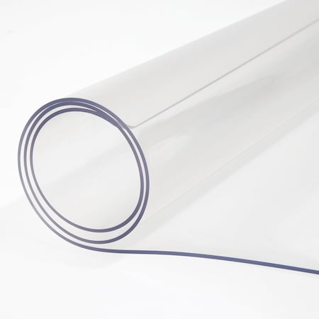 Vevor Transparent PVC Tablecloth Waterproof Table Cover 36x60-in Desk Protector SL20-FT90153