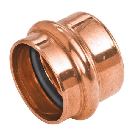 Nibco 1/2 in. Press Copper Cap, 10PK CP-9172650PCU