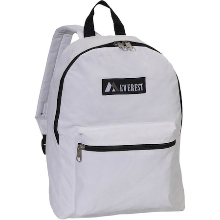 Everest Trading Everest 15 in. Basic Backpack 1045K-WH