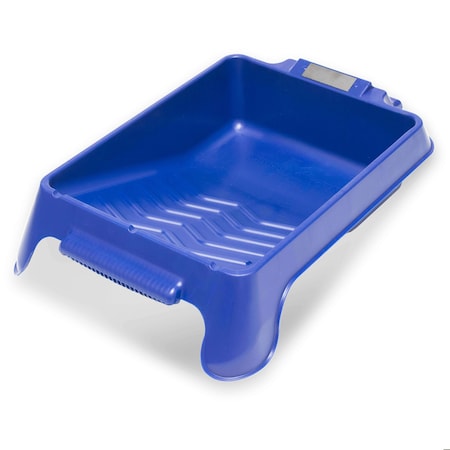 Marshalltown Heavy-Duty Paint Tray, Solvent Resistand, Non Stick, Magnetic Brush Holder, 1 Gallon, Painting Tools HDT