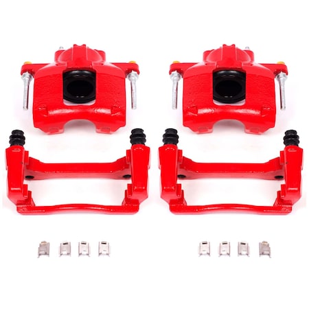 Powerstop RED POWDER COATED PERFORMANCE CALIPERS S5044