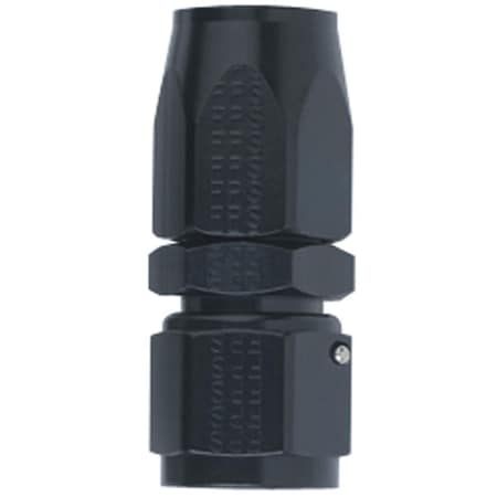 Geared2Golf 100108-BL Straight -8 AN Hose End, Black GE3635912
