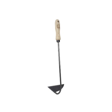 Dewitt Dutch Hand Hoe For Right Handed Gardeners. Allows you to slice weeds under the surface of dense gar F10