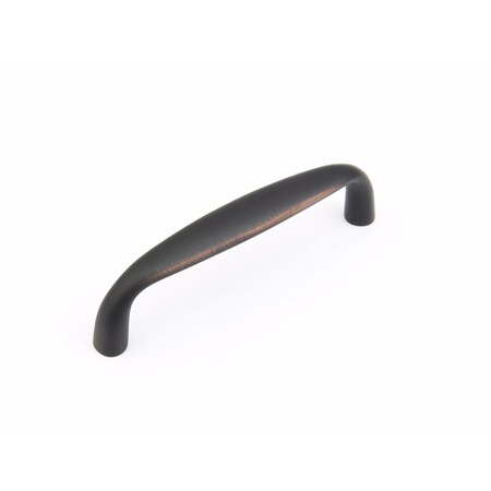 Schaub 4in Center to Center Traditional Cabinet Pull Michelangelo Bronze Finish 732-MIBZ