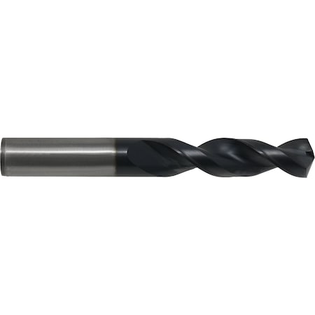 Cleveland Screw Machine Drill Bit, F Size, 135 Degrees Point Angle, Cobalt, TiAlN Finish, Straight Shank C15135