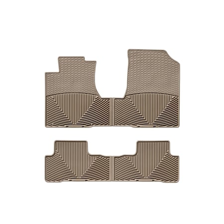 Weathertech Tan, Front and Rear All Weather Floor Mats WTHT161162