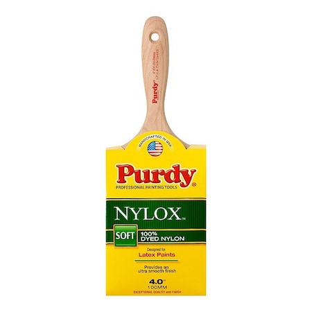 Purdy Nylon Paint Brush, 3 15/16 in L 144400240