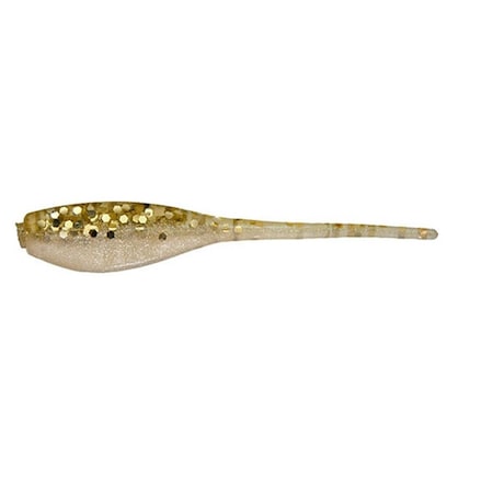 Gene Larew Lures 2 in. Garland Baby Shad, Glitter Critter BS329