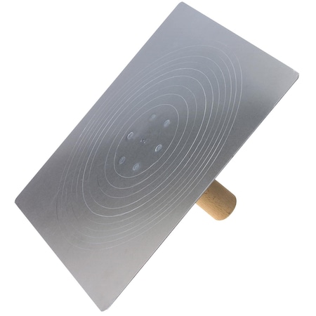 Warner Mfg Warner Aluminum Hawk 1.2 in. H X 13 in. W X 13 in. L 61216