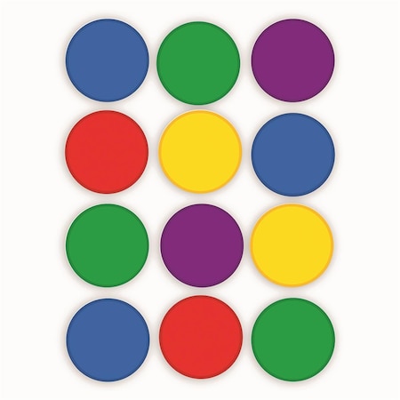 Roomfactory Colorful Circles Mini Accents, 6PK RO2966323