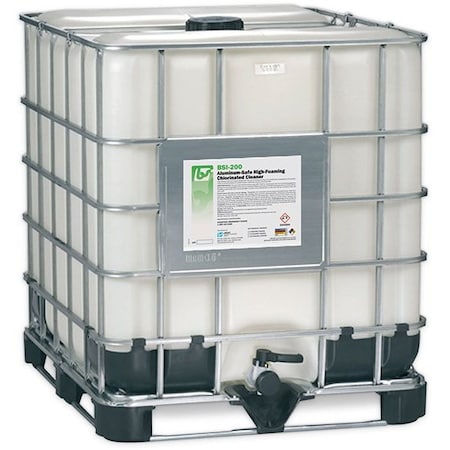 Best Sanitizers High-Foaming Chlorinated Cleaner, 275 gal. Tote Bin, Chlorine BSI2004