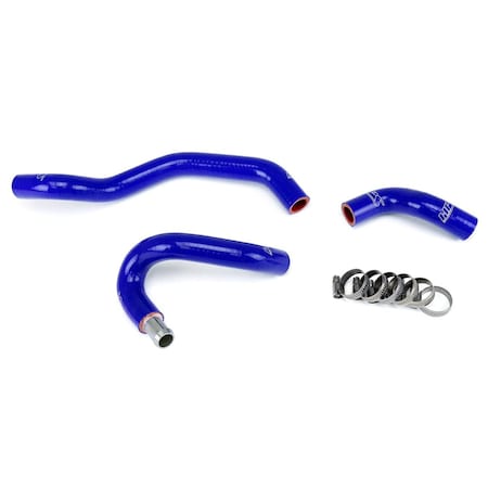 Hps Performance High Temp Reinforced Silicone Heater Coolant Hose Kit, Blue,  57-1437-BLUE