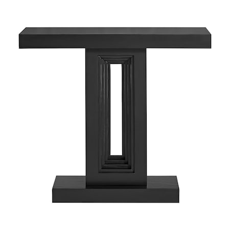Alaterre Furniture Pismo Solid Wood Console Table 36 in Modern Farmhouse Small Entryway Table AFTBL-030