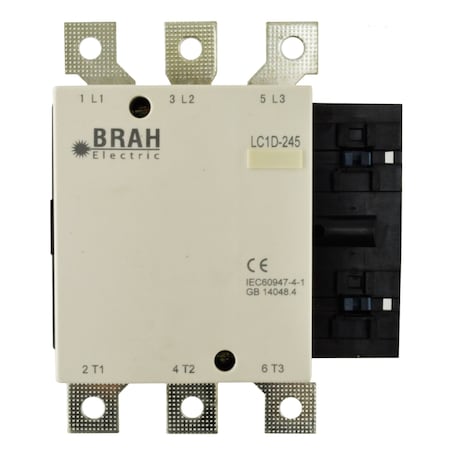 Brah Electric , Direct Replacement 315A 600V 3P with 120VAC Closing Coil for TeSys D Contactor LC1D245 BLC1D245