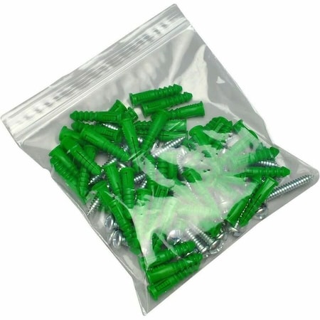 Lk Packaging Clear Line Seal Top Reclosable Bags, 7"W x 8"L, 2 Mil, Clear, 1000/Pack F20708
