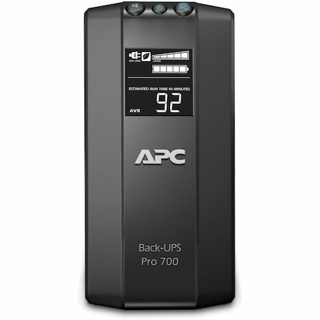 Schneider Electric BR700G Back-UPS Pro 700 Battery Backup System; 700 VA; 6 Outlets; 355 J BR700G