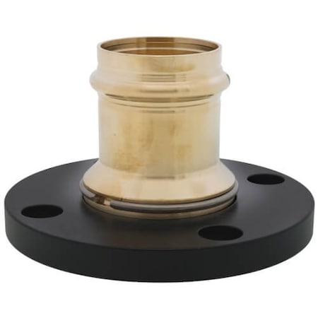 Viega ProPress adapter flange2 - pc P 2 BP 4 BPd 4.75 bronze 79695
