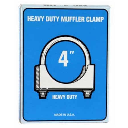 Warren Distribution Nic00065 4 in. Hd Muffler Clamp 219338