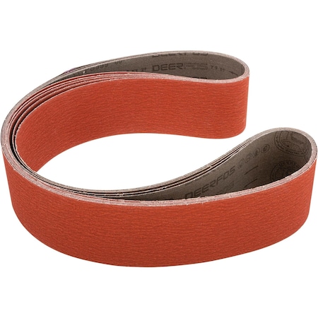 Grizzly 4" x 79" Ceramic Sanding Belt 80 grit, 5PK T31817