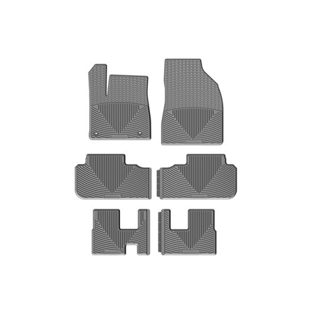 Weathertech Grey, Front, Rear, and Rear All Weather Floor Mats W333GR-W334GR-W335GR