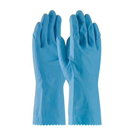 Assurance Unsupported Latex, Flock Lined with Honeycomb Grip, 18 Mil, 12PK 48-L185B/L