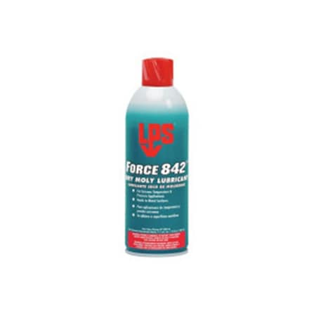 Lps 14 oz Force 842 Dry Moly Lubricants, 12PK 428-02516