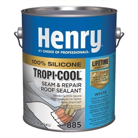 Henry Tropi-Cool 885 White Silicone Sealant 1 gal HE885042