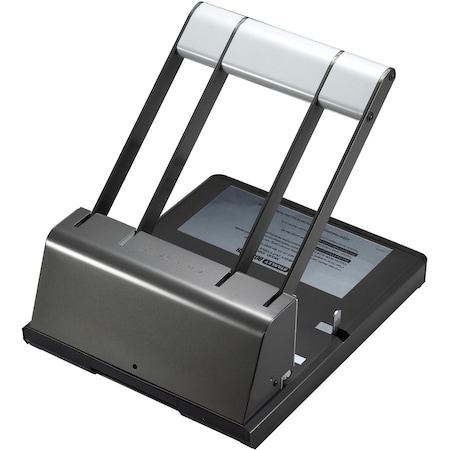Bostitch ThreeHole Paper Punch, 160 Sheet, Blk/Slvr BOS03200